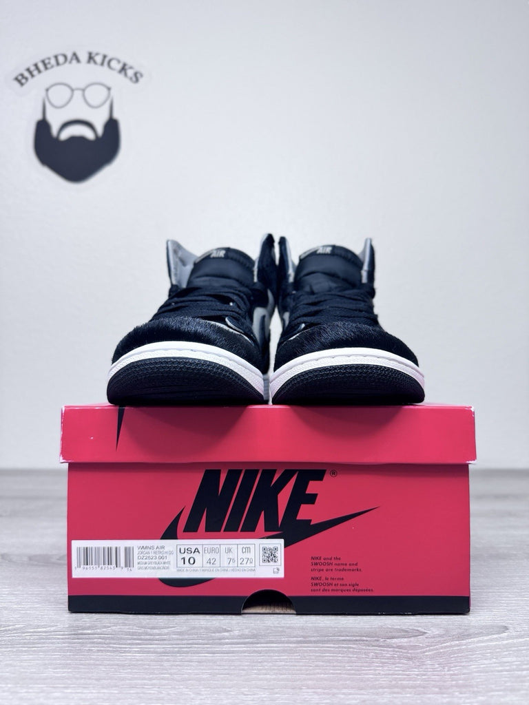 Size 10W/8.5M Nike Air Jordan 1 Retro High OG 'Twist 2.0' Medium Grey DZ2523-001