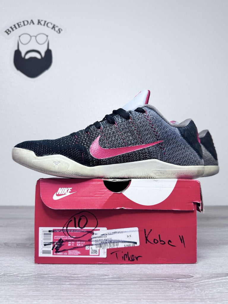 Size 10 - Nike Kobe XI 11 Elite Low Tinker Muse Red Sneakers 822675-060