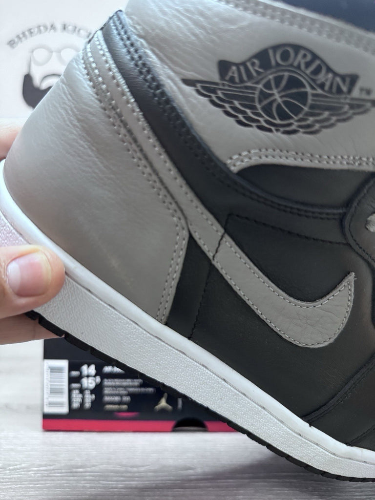 Size 14 - Air Jordan 1 Retro High OG Shadow Toe 2018 Mens Sneakers 555088-013