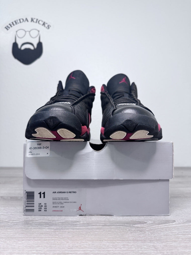 Size 11 - Nike Air Jordan 13 Bred 2017 414571-004 OG Retro Playoff Black Red