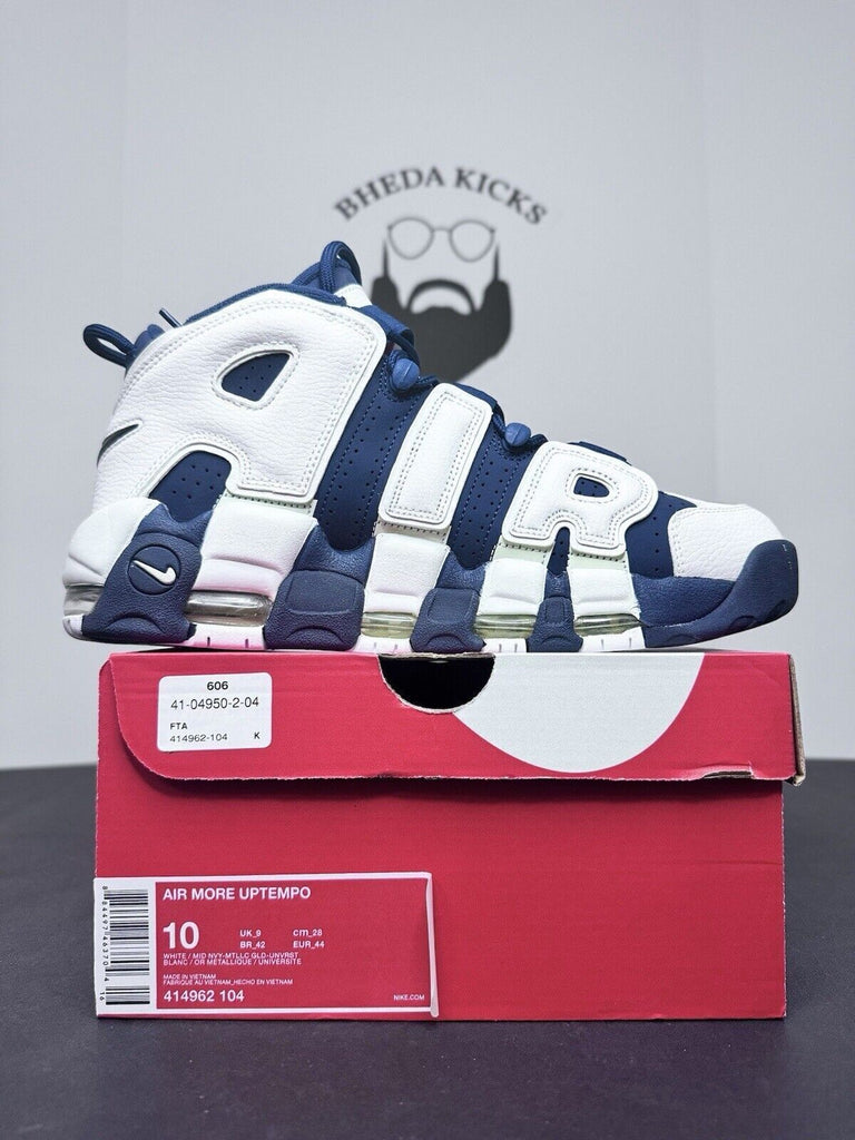 NEW DS Nike Air More Uptempo Olympic Shoes Sneakers 414962-104 Men’s Size 10