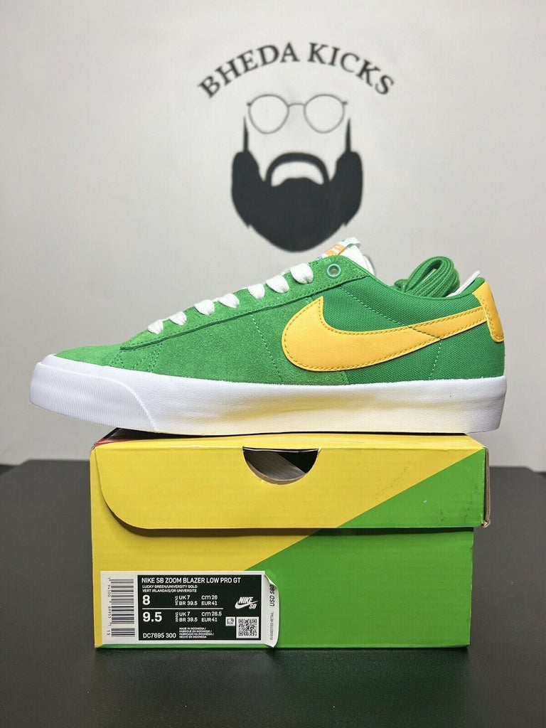 Nike SB Zoom Blazer Low Pro GT 'Lucky Green' Men's Size 8 DC7695-300 New DS