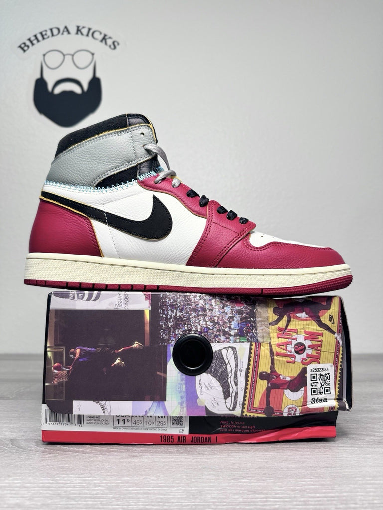 Size 11.5 - Air Jordan 1 Union LA Chicago Shadow Sneakers HV8563-600
