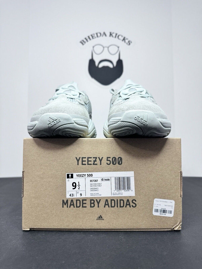 Adidas Yeezy 500 Salt EE7287 Kanye West Suede Sneakers Preowned Men’s Size 9.5