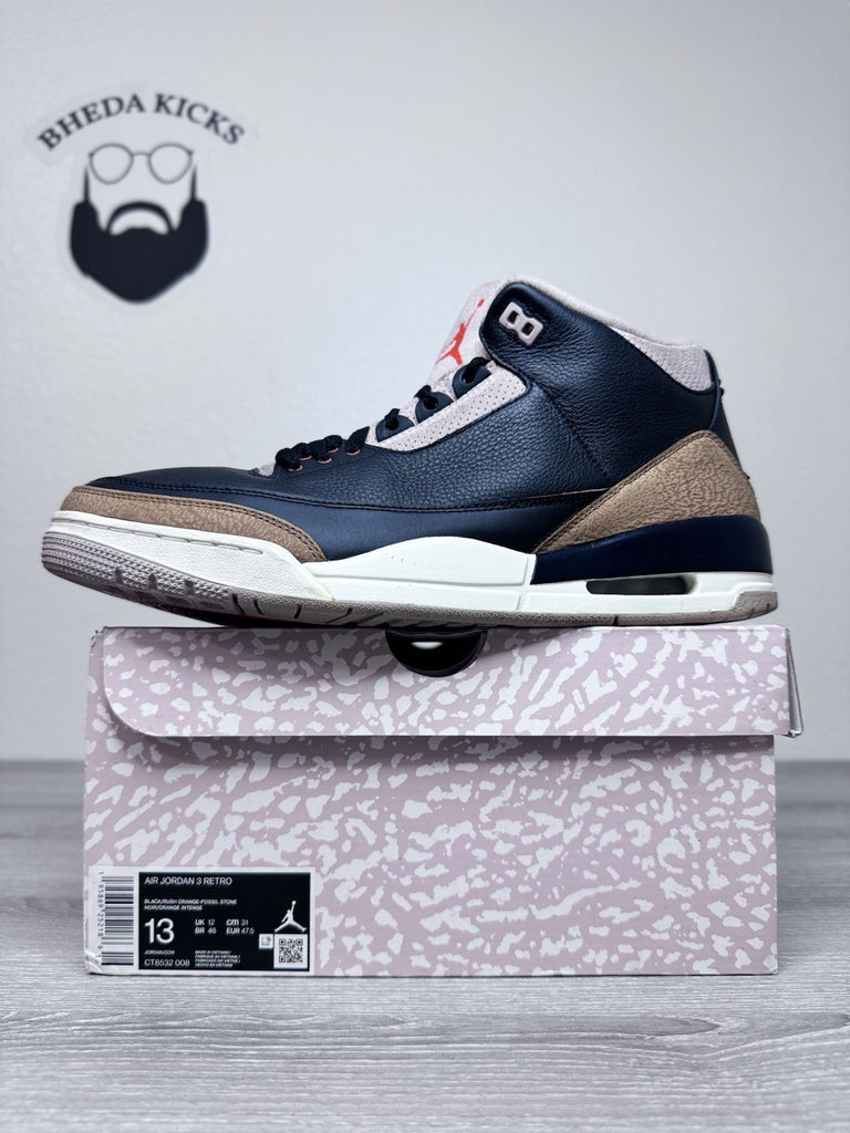 Size 13 - Air Jordan 3 Retro Mid Desert Elephant (CT8532-008) Preowned