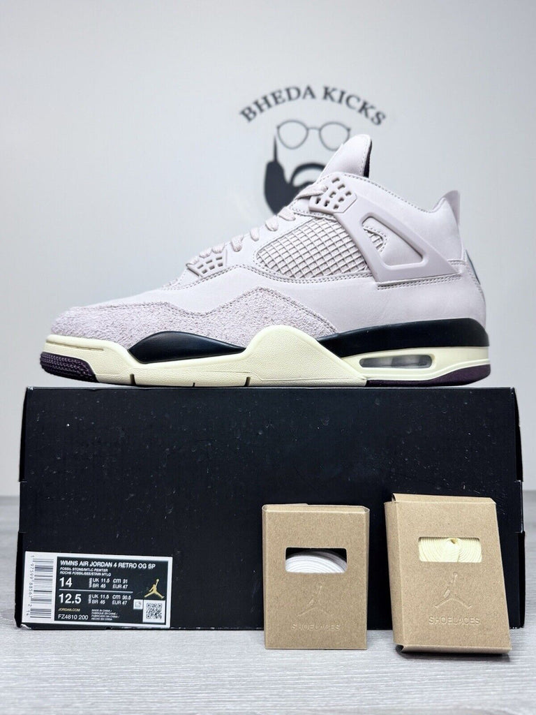 Size 14W/12.5 Men - A Ma Maniére x Air Jordan 4 Retro “While You Were Sleeping”