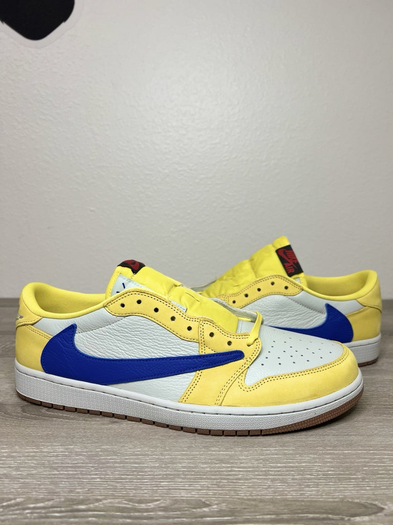 Size 15.5W (14 Men) - Nike Air Jordan 1 Retro OG SP Low Canary Travis Scott New
