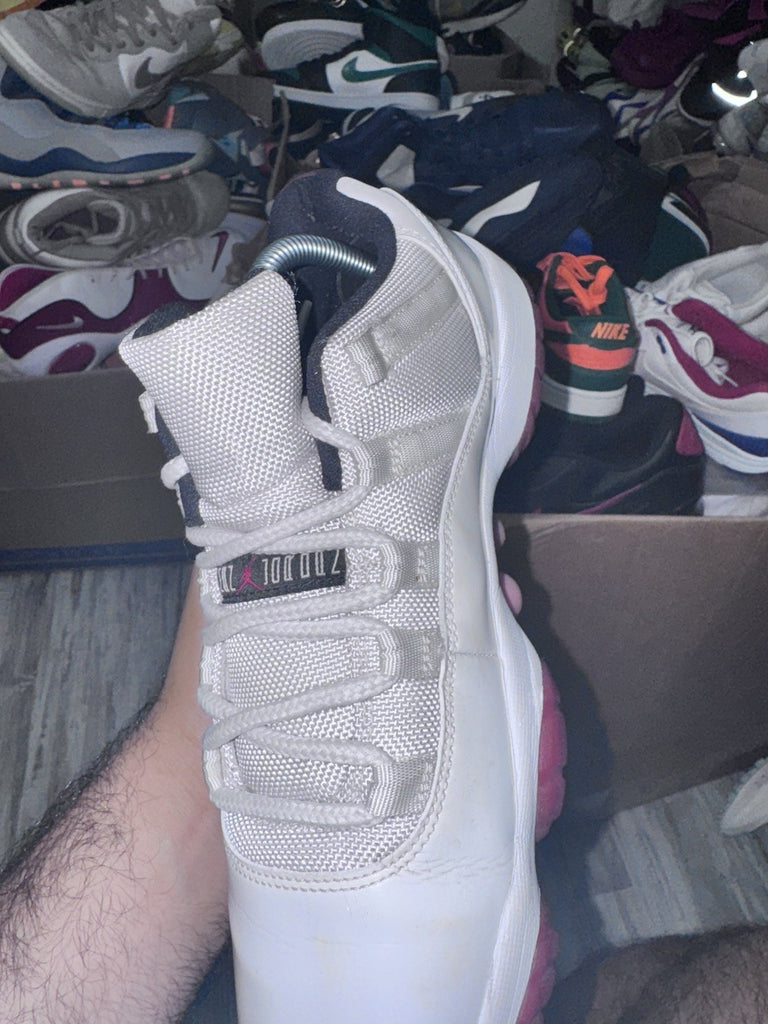 Size 8 - Nike Air Jordan 11 Retro Low Cherry Bottom 2012 528895-101 Red White