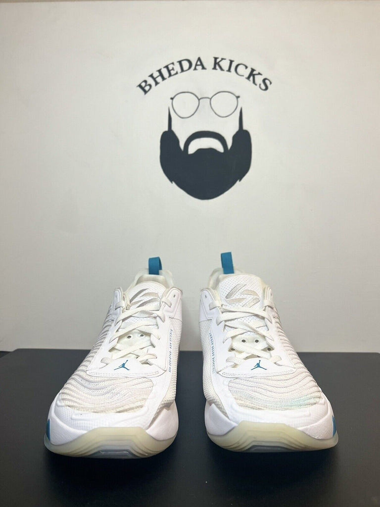 Jordan Luka 1 Mens Shoes Size 13 Sneakers White Neo Turquoise DN1772-104 Rare