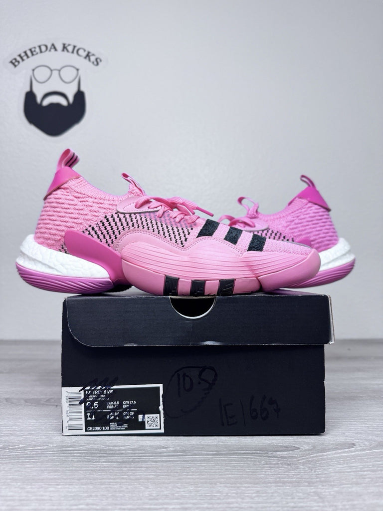 Size 10.5 - Adidas Trae Young 2 Pink Trap House Men's Basketball Shoes IE1667