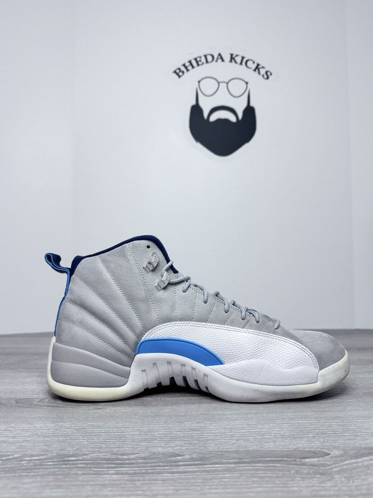 Size 13 - Jordan 12 Retro Grey University Blue 2016 Preowned 130690-007