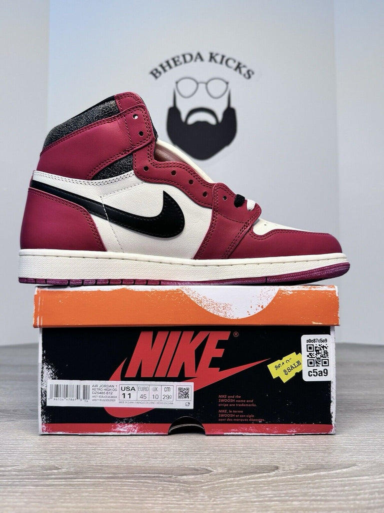 Size 11 - Air Jordan 1 Retro High OG Lost and Found Chicago DZ5485-612 NEW DS