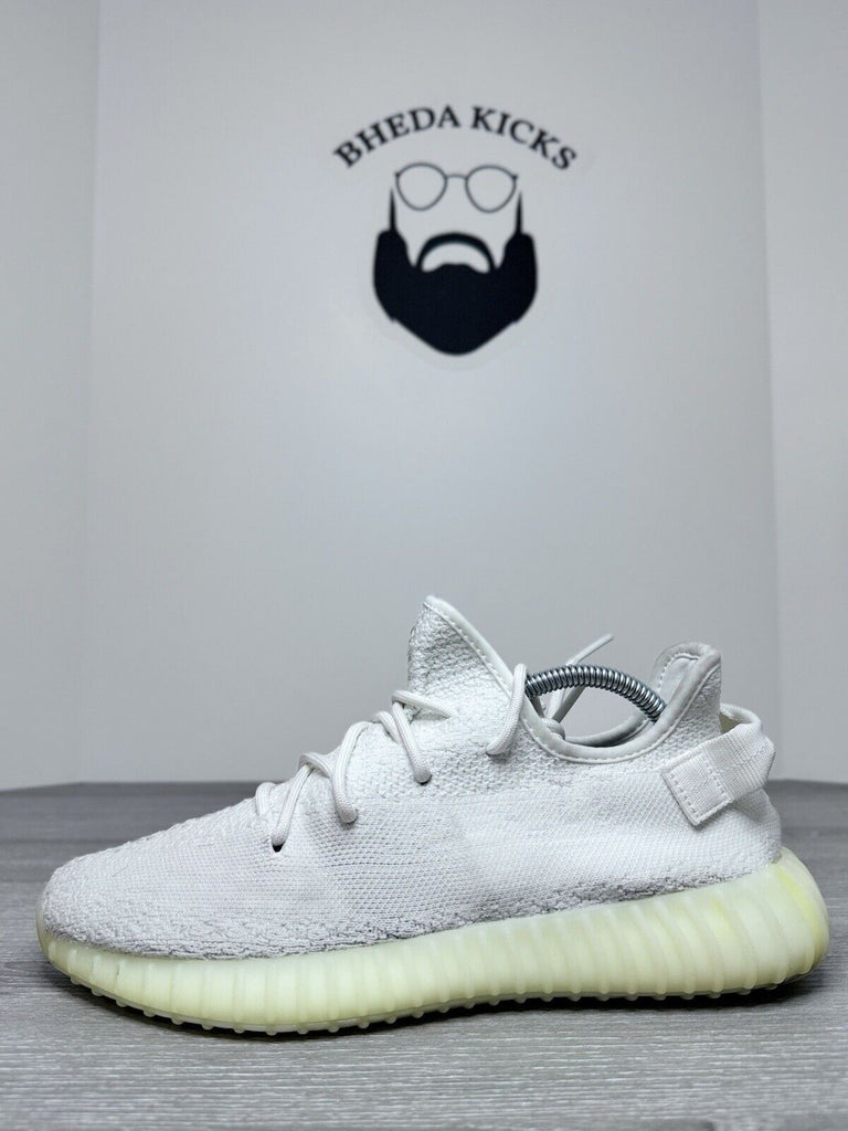 Size 9.5 - Adidas Yeezy Boost 350 V2 Low Cream White Triple White CP9366