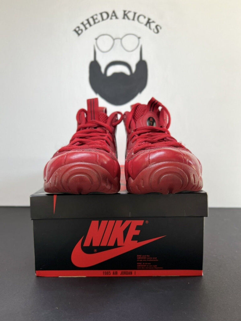 Nike Air Foamposite Pro Red October size 9 624041-603 OG Preowned Authentic Rare