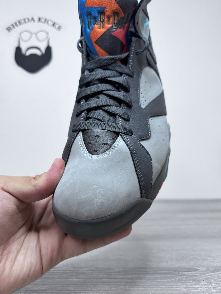Size 12 - Air Jordan 7 Retro Barcelona Days Grey Suede Leather (304775-016)