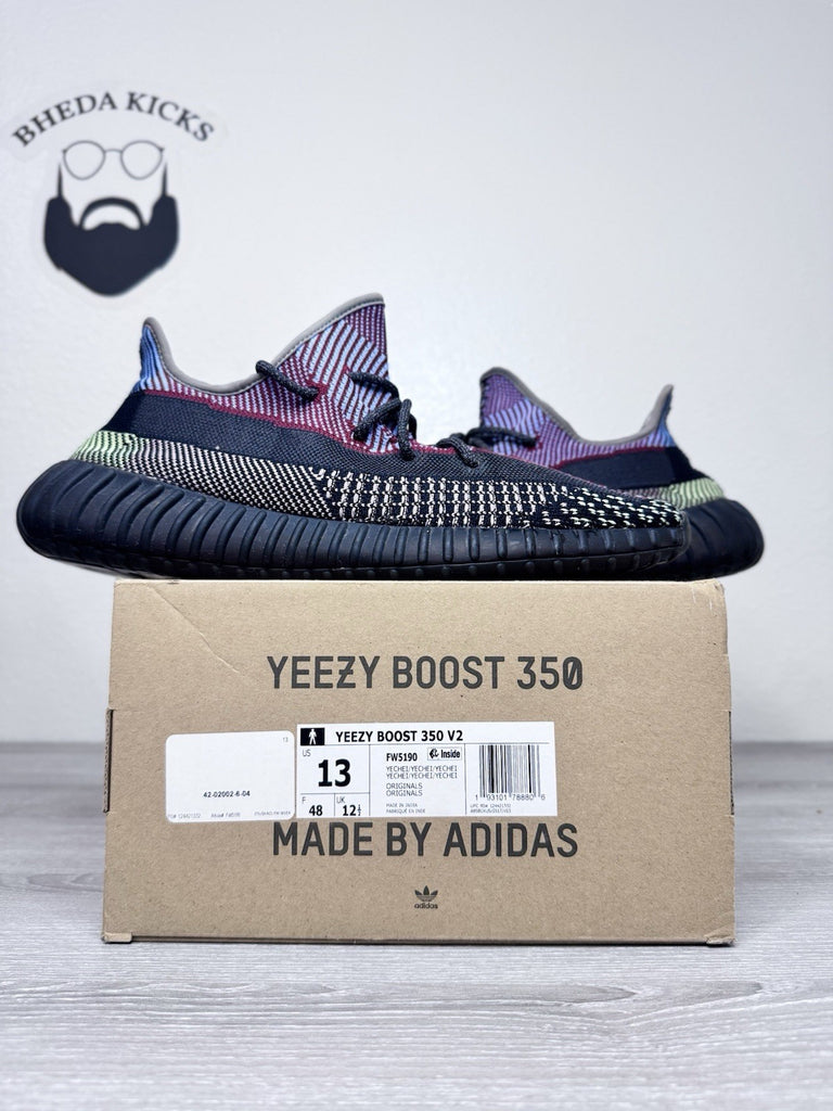 Size 13 - adidas Yeezy Boost 350 V2 Yecheil Non-Reflective FW5190 Preowned
