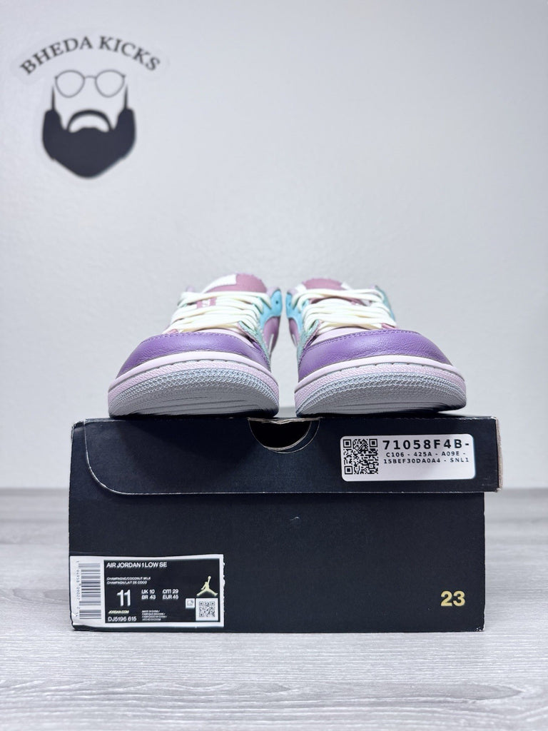 Size 11 - Nike Air Jordan 1 Low SE Easter Pastel DJ5196-615 Men's Brand New