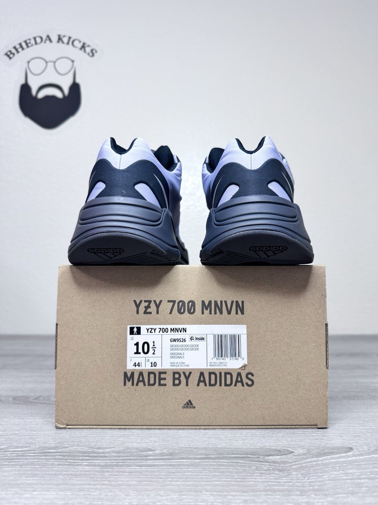 Size 10.5 - adidas Yeezy Boost 700 MNVN Geode GW9526 Authentic Og Worn Once