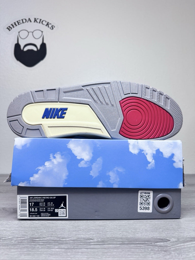 Size 17 - Nike Air Jordan 3 Retro Seoul 2.0 Men's IB1482-100 Brand New