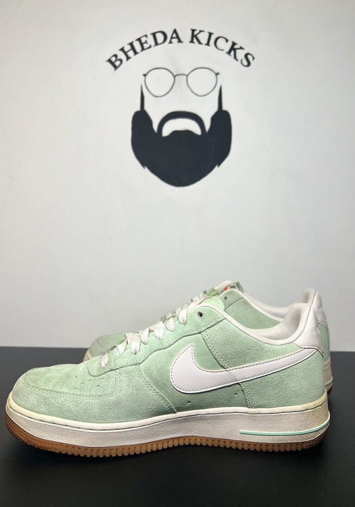 Nike Air Force 1 'Arctic Green' Mint Green Size 9 488298-309 2013 AF1 Gum Og