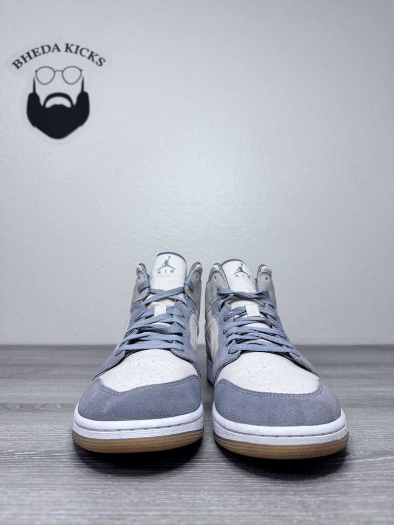 Size 15 - Nike Air Jordan 1 Mid SE Coconut Milk Particle Gray DN4281-100