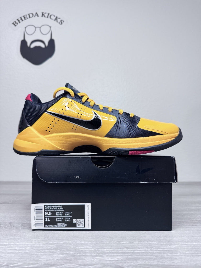 Size 9.5 - Nike Zoom Kobe Protro 5 “Bruce Lee” (2020) CD4991-700 Brand New