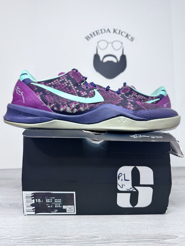 Size 15 - Nike Kobe 8 System “Pit Viper” 2013 (555035-502) Preowned Authentic