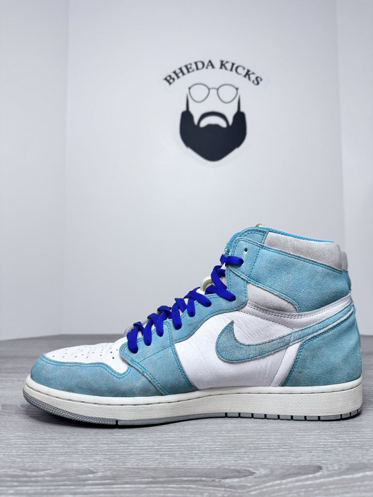 Size 14 - Nike Air Jordan 1 High Turbo Green 555088-311 OG Preowned Authentic