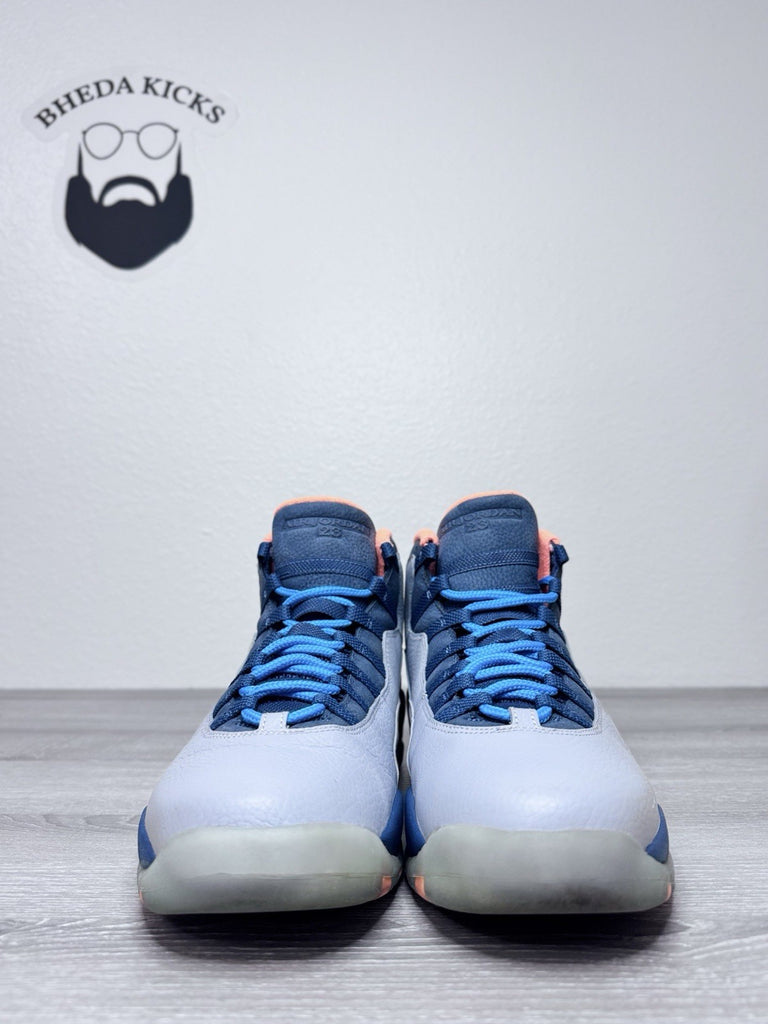 Size 12 - Nike Air Jordan 10 Retro Bobcats 2014 310805-026 Grey Men's Sneakers