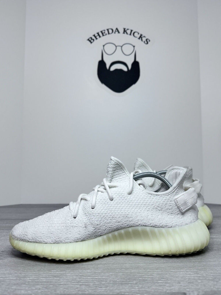 Size 9.5 - Adidas Yeezy Boost 350 V2 Low Cream White Triple White CP9366