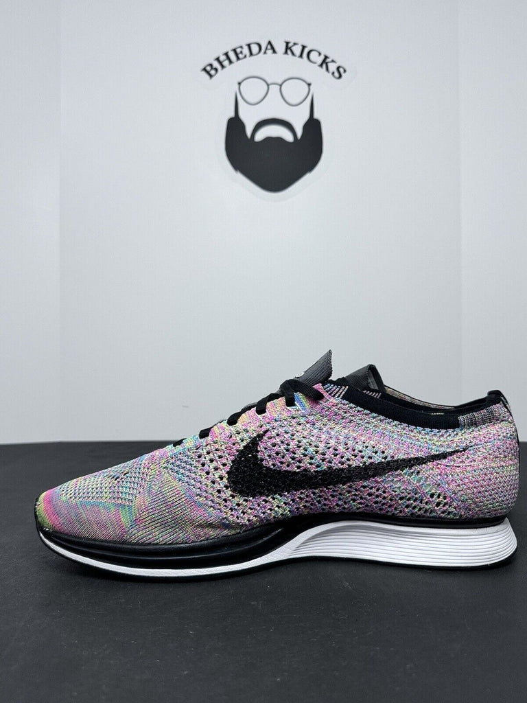 Nike Flyknit Racer Multicolor 2016 Men’s Shoes Running Active 526628-004 Size 13