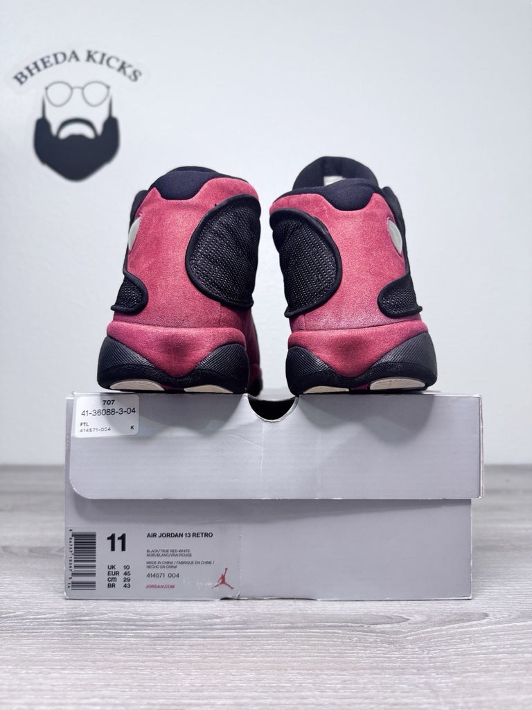 Size 11 - Nike Air Jordan 13 Bred 2017 414571-004 OG Retro Playoff Black Red