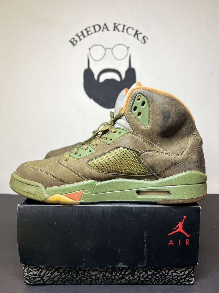 2006 Air Jordan 5 "Olive" Men's sz. 10 - Extremely RARE - 314259-381 Og MJ