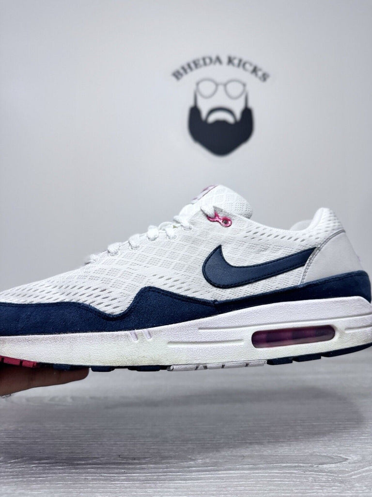 Size 13 - Nike Air Max 1 EM Dark Obsidian Running Shoes Sneakers 554718-106