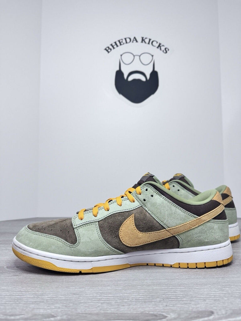 Size 15 - Nike Dunk Low Dusty Olive DH5360-300 Ugly Duckling Preowned Authentic