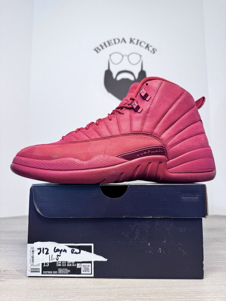 Size 11.5 - Air Jordan Retro 12 Gym Red Suede Year 2018 130690-601