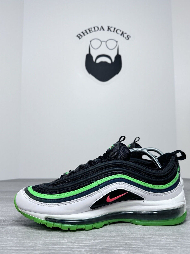 Size 9.5 - Nike 2019 Air Max 97 City Pride Dallas Home Mens Green Black