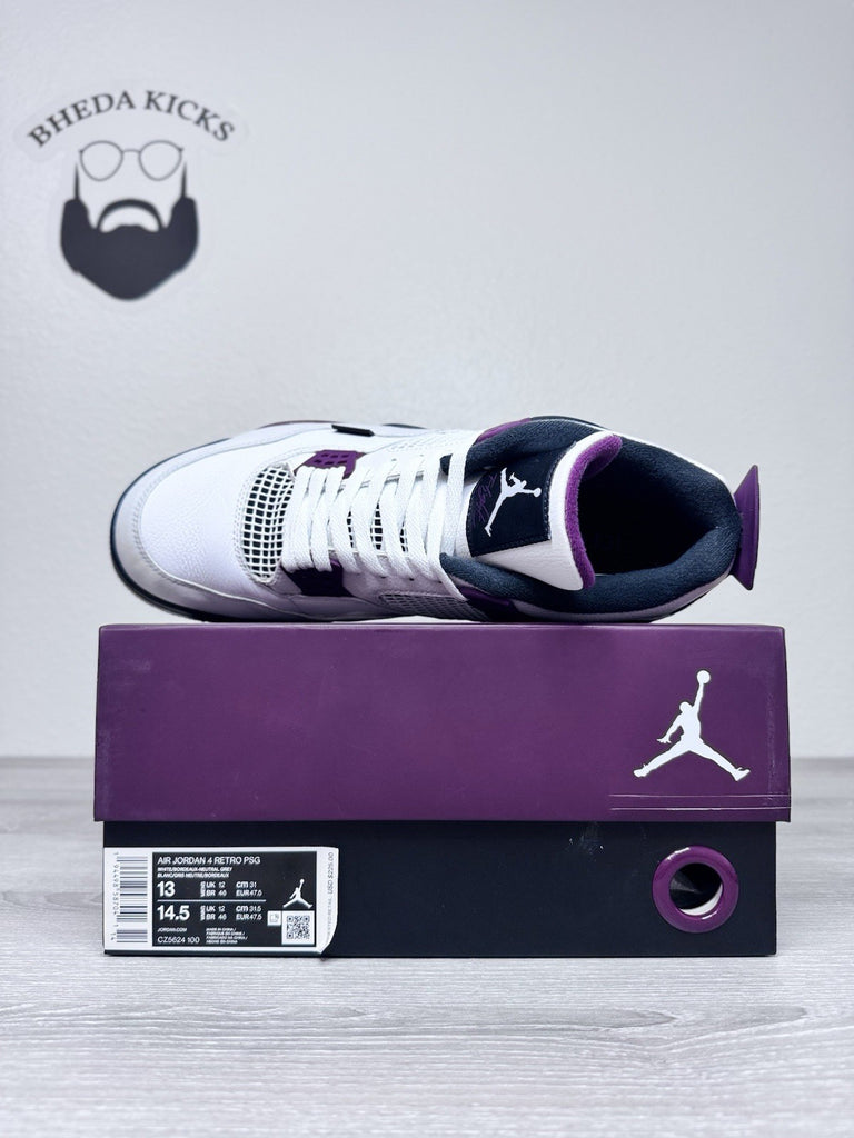 Size 13 - Jordan 4 Retro x Paris Saint-Germain Bordeaux 2020 (CZ5624-100)