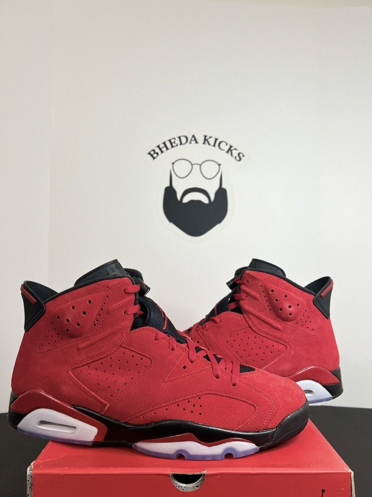 NEW DS Air Jordan 6 Retro Toro Bravo Red Og Authentic CT8529-600 Men’s Size 14