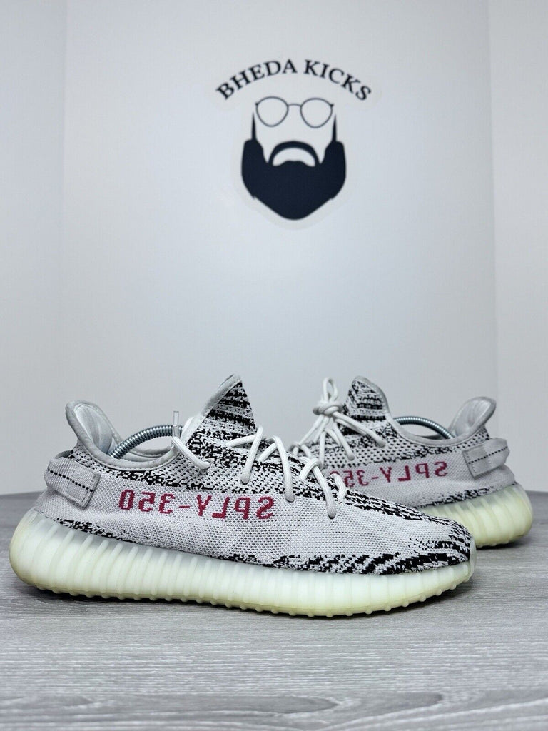 Size 11.5 - Adidas Yeezy Boost 350 V2 Zebra CP9654 Preowned Authentic Men’s