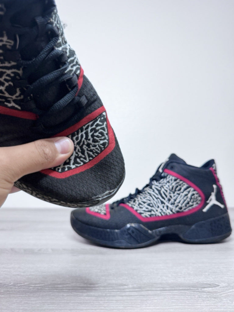 Size 11 - Nike Air Jordan 29 Black Gym Red Men’s 695515-023 Preowned Authentic