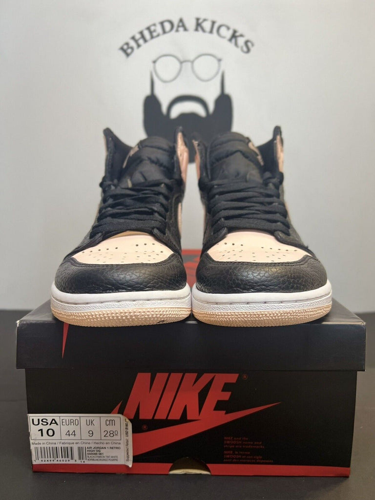 Air Jordan Retro 1 High OG Crimson Tint Black (555088-081) 2019 Mens Size 10 MJ