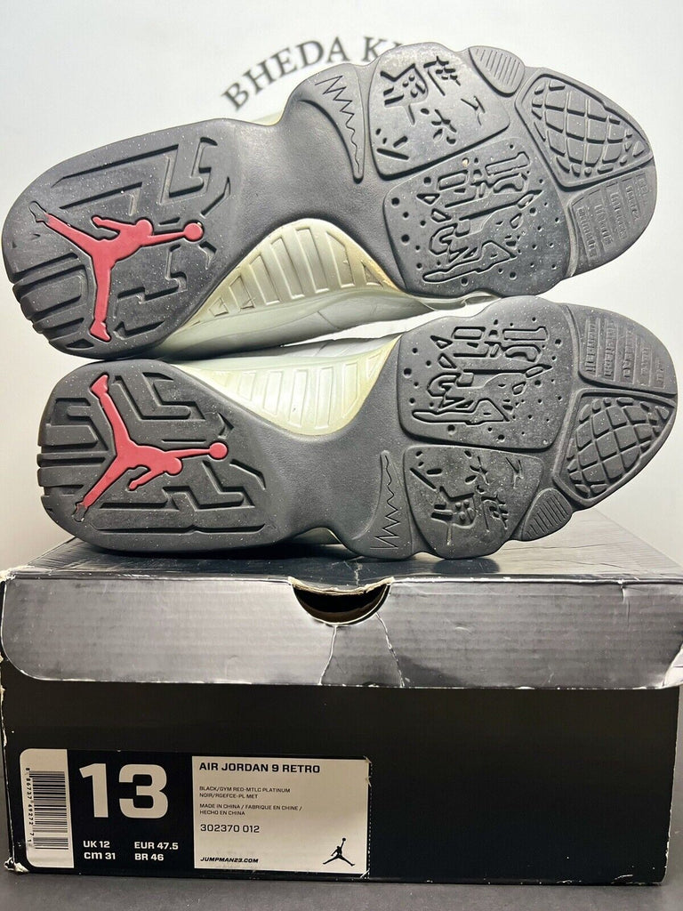 2012 Nike Air Jordan Retro IX 9 Alter Ego Pack Johny Kilroy Size 13 302370-012
