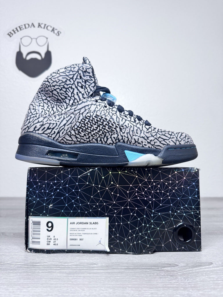 Size 9 - Jordan 5 Retro 3Lab5 2013 599581-007 Preowned Authentic Rare