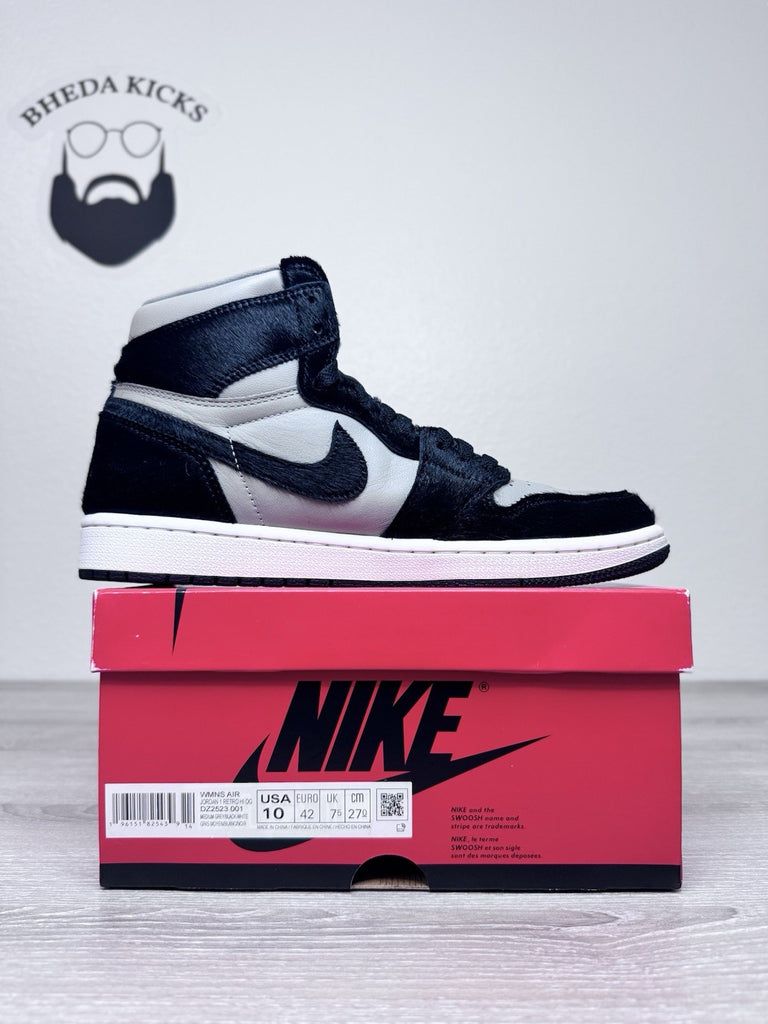 Size 10W/8.5M Nike Air Jordan 1 Retro High OG 'Twist 2.0' Medium Grey DZ2523-001