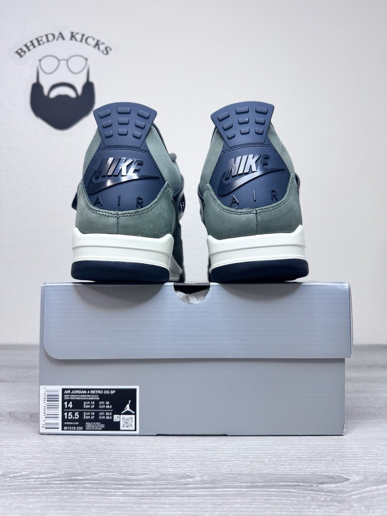 Size 14 - Undefeated x Air Jordan 4 Retro 2025 IB1519-200 Brand New