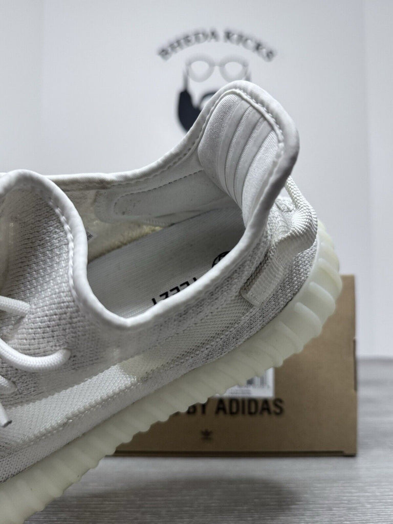 Size 10.5 - Adidas Yeezy Boost 350 V2 Low Bone HQ6316 Preowned Authentic
