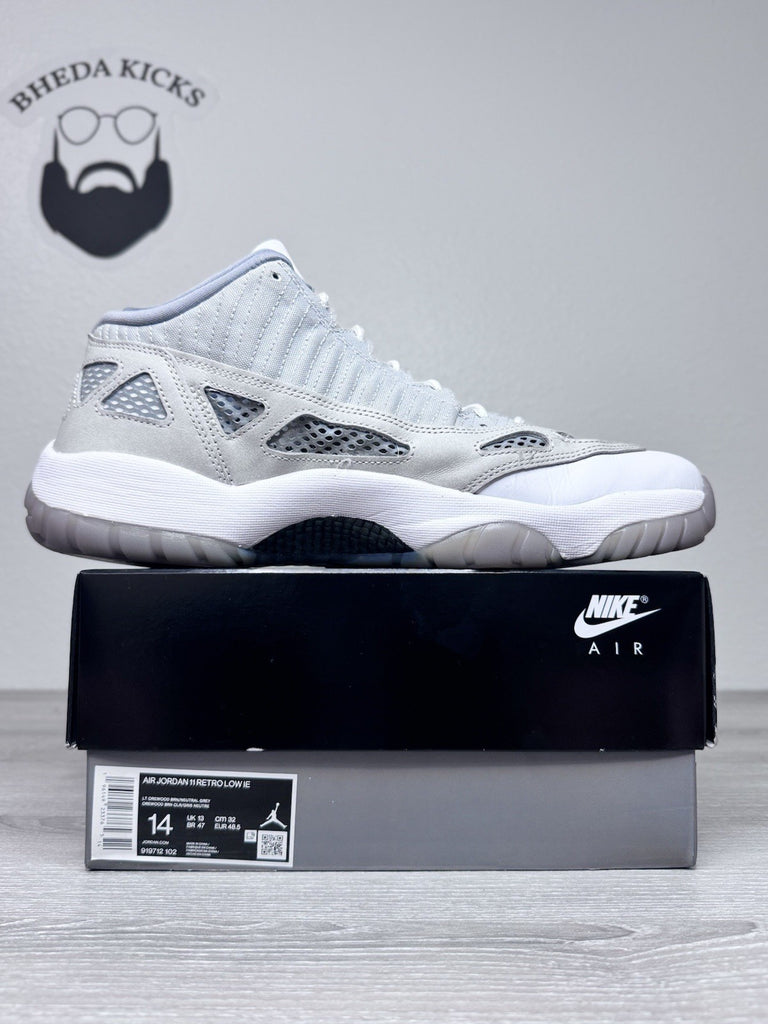 Size 14 - Air Jordan 11 Retro IE Low Light Orewood Brown 919712-102 Preowned