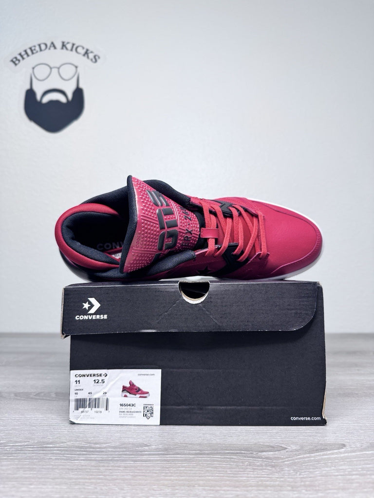 Size 11 - Converse ERX 260 Leather Sneakers Shoes Enamel Red 165043C Brand New