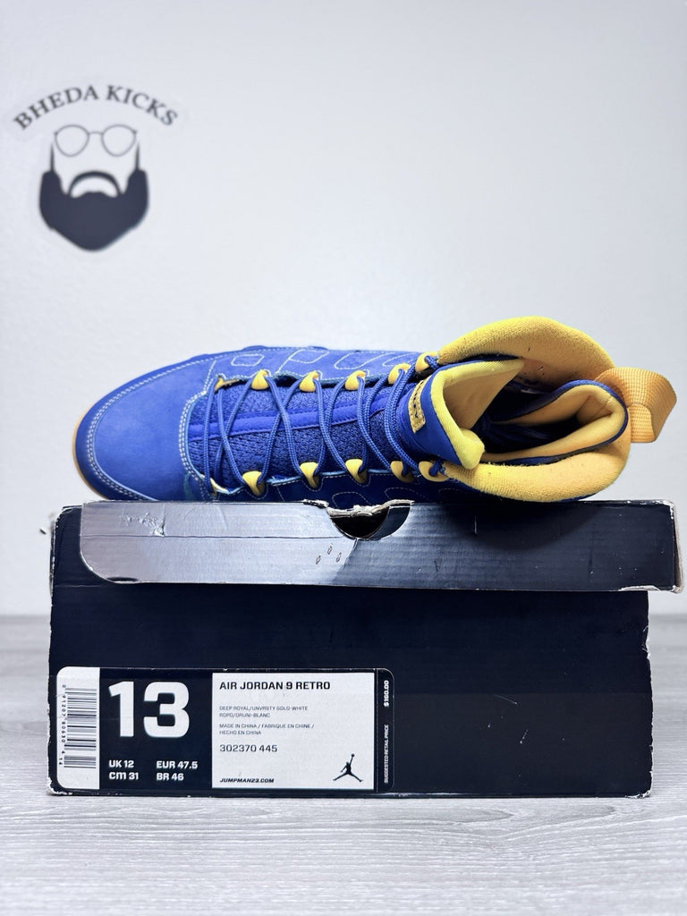 Size 13 - Nike Air Jordan 9 Retro Calvin Bailey 2012 302370-445 Men’s Preowned